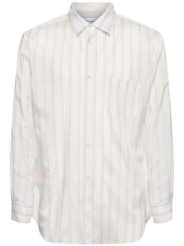 Forever Striped Cupro Shirt - COMME DES GARÇONS SHIRT - Modalova