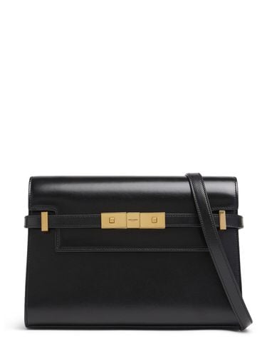 Borsa Piccola Manhattan In Pelle - SAINT LAURENT - Modalova