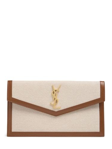 Medium Uptown Pouch - SAINT LAURENT - Modalova