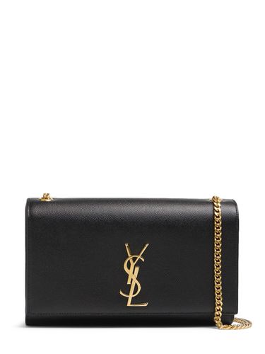 Medium Kate Grain Leather Shoulder Bag - SAINT LAURENT - Modalova