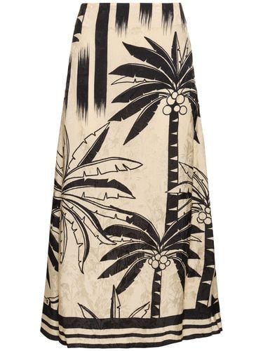 Jacquard Midi Skirt - JOHANNA ORTIZ - Modalova