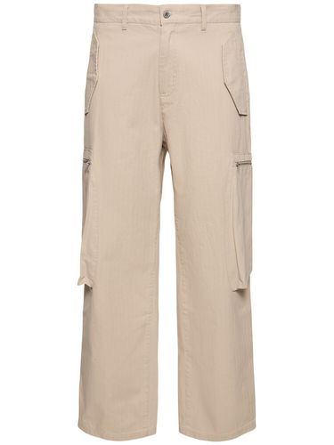 Workshop Herringbone Cotton Pants - REPRESENT - Modalova