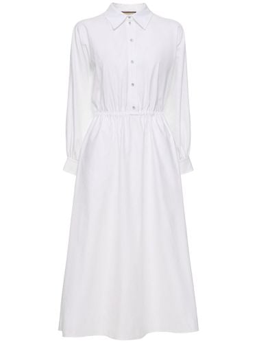 Oxford Cotton Dress - GUCCI - Modalova