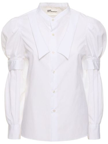 Broad Double Collar Cotton Shirt - NOIR KEI NINOMIYA - Modalova