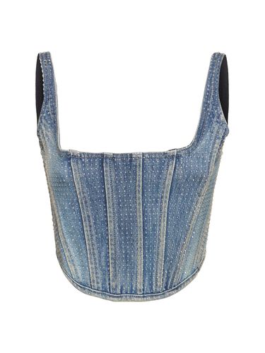 Crystal Denim Corset - MARC JACOBS - Modalova