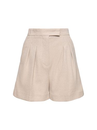 Jessica Pleated Cotton Jersey Shorts - MAX MARA - Modalova