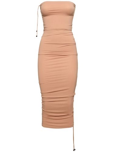 Fatal Draped Midi Dress - WOLFORD - Modalova