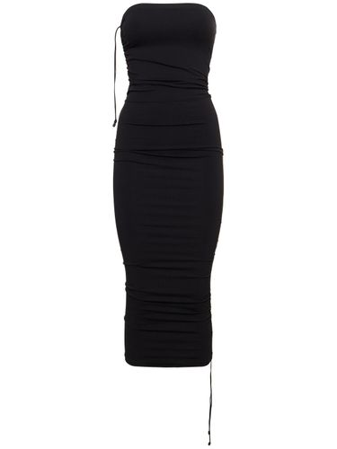 Fatal Draped Midi Dress - WOLFORD - Modalova