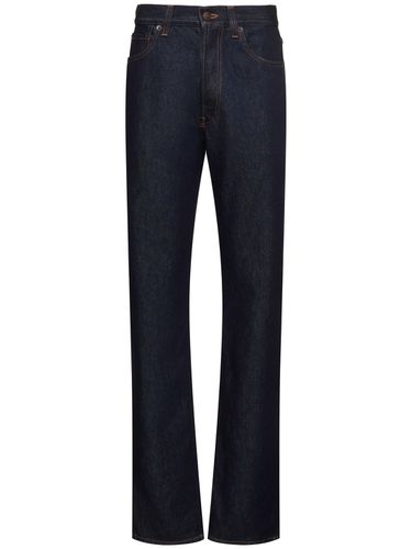 Sade High Waist Denim Straight Jeans - LORO PIANA - Modalova