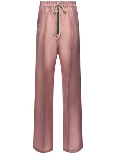 Geth Belas Silk Straight Pants - RICK OWENS - Modalova