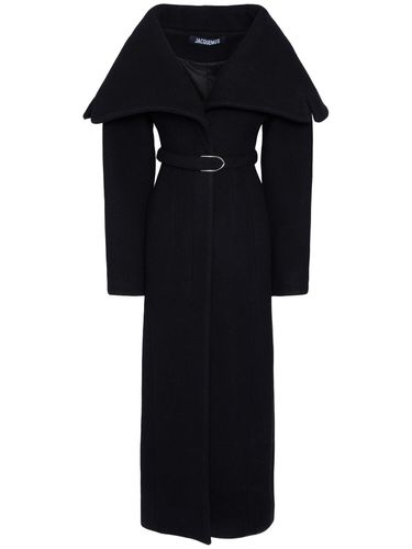 Le Manteau Caruso Wool Long Coat - JACQUEMUS - Modalova