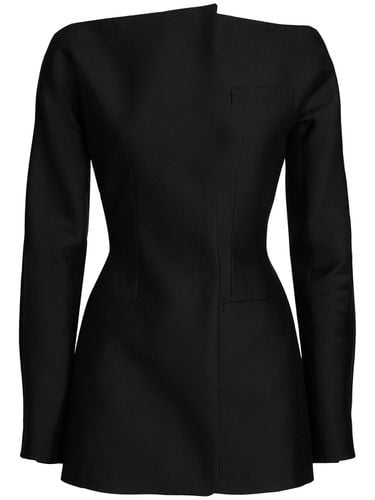 La Robe Spalla Wool & Silk Mini Dress - JACQUEMUS - Modalova