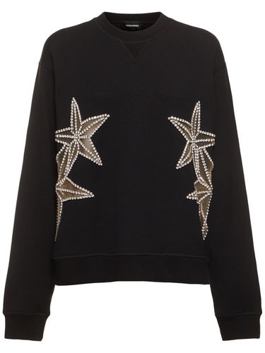 Embellished Stars Crewneck Sweater - DSQUARED2 - Modalova