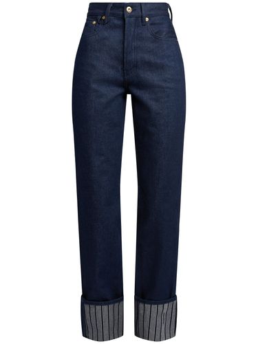 Le De-nimes Droit High Rise Jeans - JACQUEMUS - Modalova