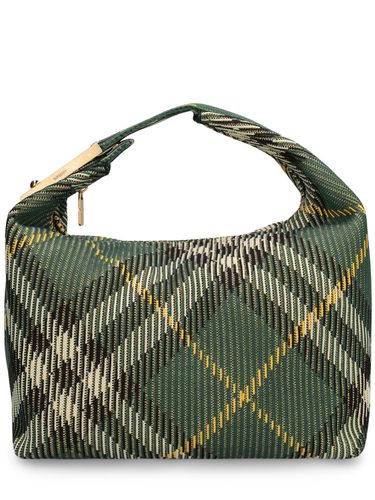 Bolso Mediano Check Duffle Con Asa - BURBERRY - Modalova