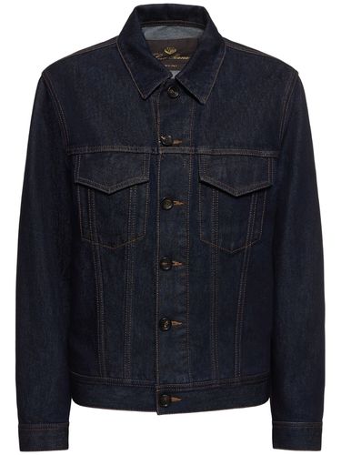 Tulus Cotton & Silk Denim Jacket - LORO PIANA - Modalova