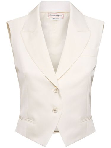 Tailored Viscose Vest - ALEXANDER MCQUEEN - Modalova