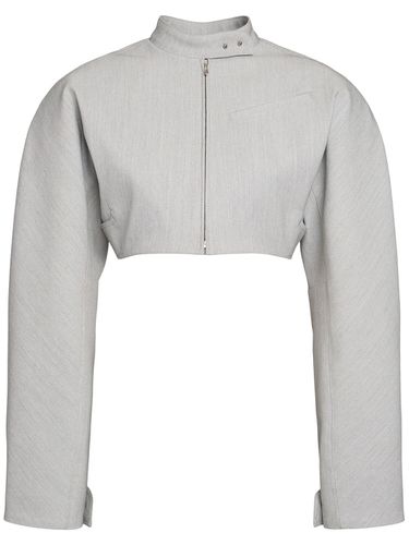 La Veste Cabrio Cotton Blend Crop Jacket - JACQUEMUS - Modalova