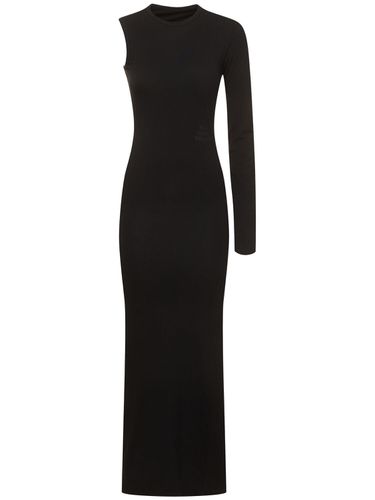 Cotton & Lycra Jersey Midi Dress - MM6 MAISON MARGIELA - Modalova