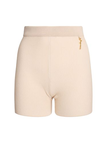 Le Short Pralu Rib Knit Shorts - JACQUEMUS - Modalova