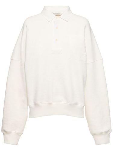 Dende Cotton Blend Knit Polo Sweatshirt - THE ROW - Modalova