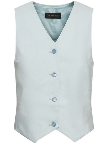 Pauline Linen Blend Vest - THE ANDAMANE - Modalova