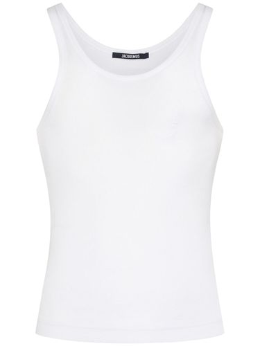 Le Debardeur Pesco Cotton Tank Top - JACQUEMUS - Modalova