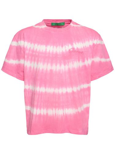 Shibori Dyed Boxy T-shirt - GARMENT WORKSHOP - Modalova