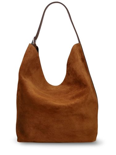 Belted Suede Tote Bag - TOTEME - Modalova