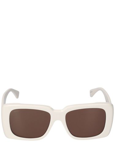 Glimpse3 Squared Acetate Sunglasses - MAX MARA - Modalova