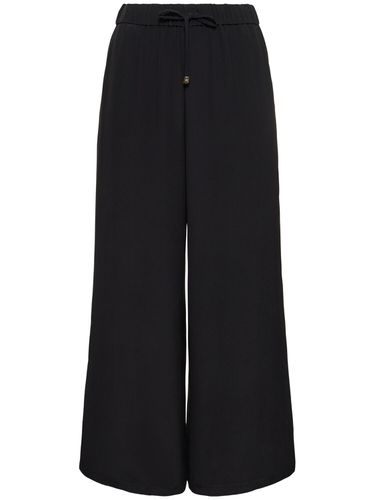 Biada Crepe De Chine Straight Pants - MAX MARA - Modalova