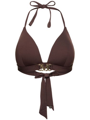 Astra Logo Jersey Triangle Bikini Top - MAX MARA - Modalova