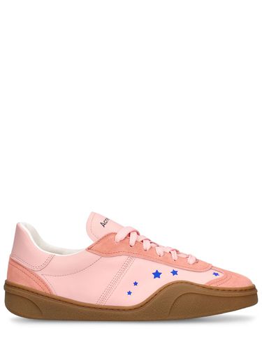 Bars Stars Leather Sneakers - ACNE STUDIOS - Modalova