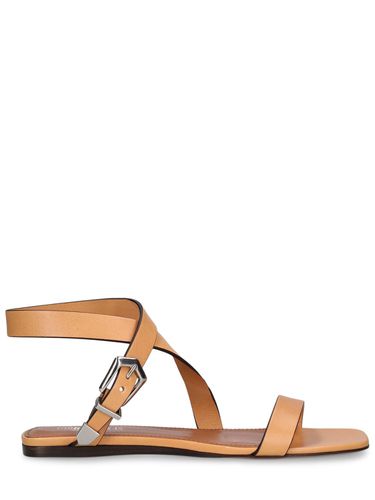 Mm Hohe Sandalen Aus Leder „lauren“ - PARIS TEXAS - Modalova