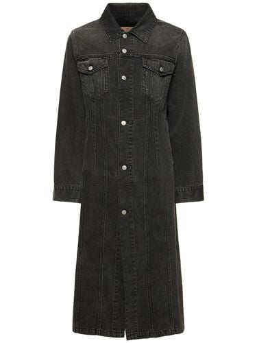 Cappotto In Denim Di Cotone - MM6 MAISON MARGIELA - Modalova