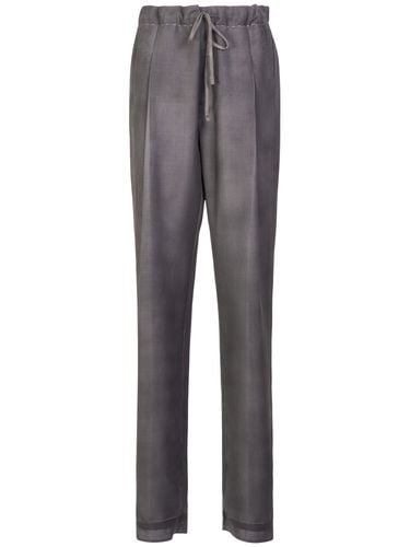 Wool & Mohair Wide Pants - MAISON MARGIELA - Modalova