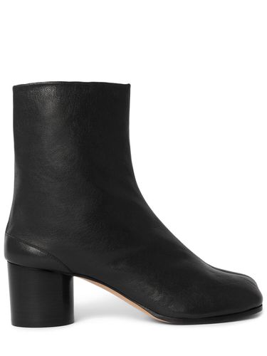 Mm Tabi Leather Ankle Boots - MAISON MARGIELA - Modalova