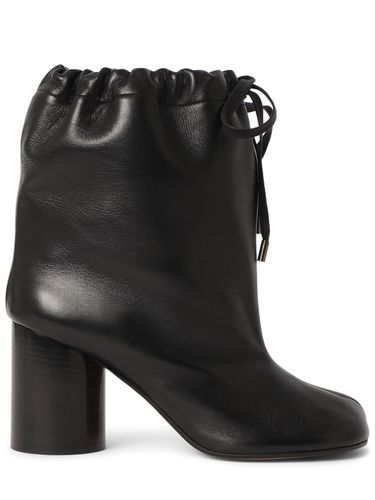 Mm Tabi Soft Leather Ankle Boots - MAISON MARGIELA - Modalova