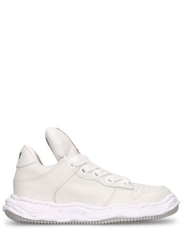 Wayne Leather Low Top Sneakers - MIHARA YASUHIRO - Modalova