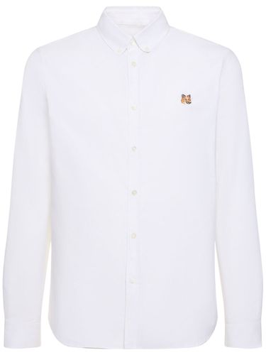 Mini Fox Head Classic Shirt - MAISON KITSUNÉ - Modalova