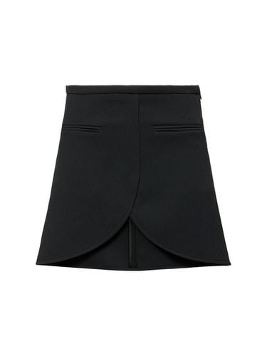 Ellipse Twill Mini Skirt - COURREGES - Modalova