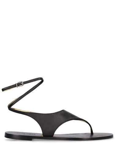 Mm Amalfi Leather Flat Sandals - PARIS TEXAS - Modalova