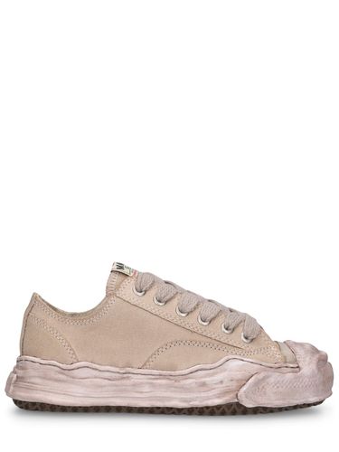 Hank Low Og Sole Canvas Dye Sneakers - MIHARA YASUHIRO - Modalova