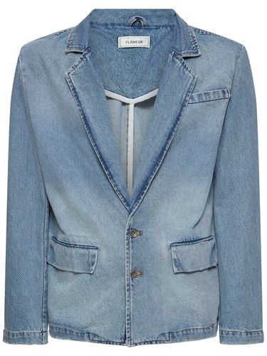 Light Denim Blazer - FLÂNEUR - Modalova