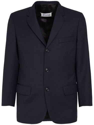 Wool Gabardine Blazer - MAISON MARGIELA - Modalova