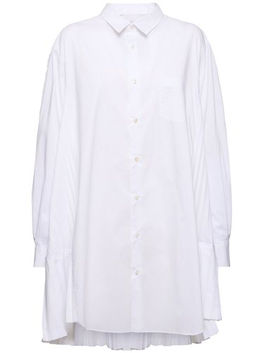 Camicia In Misto Cotone Plissé - JUNYA WATANABE - Modalova