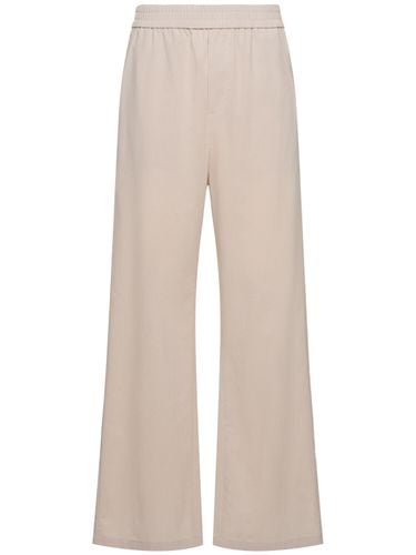 Cotton Jogging Pants - AMI PARIS - Modalova