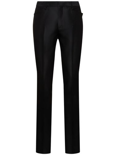 Atticus Wool Blend Faille Pants - TOM FORD - Modalova