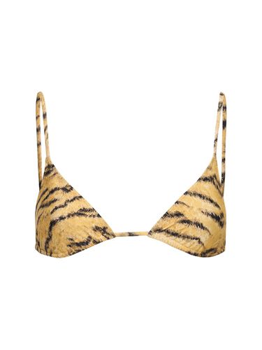 Equator Printed Triangle Bikini Top - TROPIC OF C - Modalova