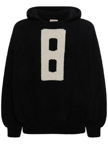 Wool Blend Logo Hoodie - FEAR OF GOD - Modalova